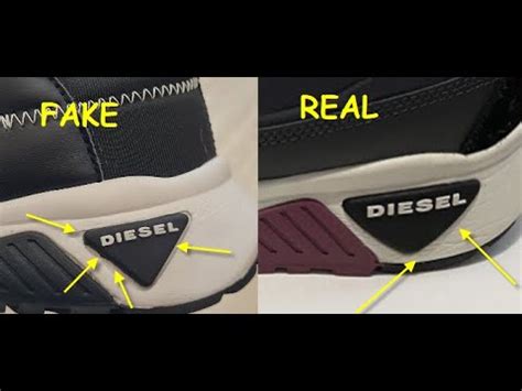 how to spot fake diesel shoes|How To Authenticate Diesel Black Gold Shoes – A Step.